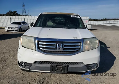 2013 Honda Pilot Exl из США, поврежденный, VIN 5FNYF4H5XDB053210